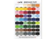 Barevnice plsti 1mm
